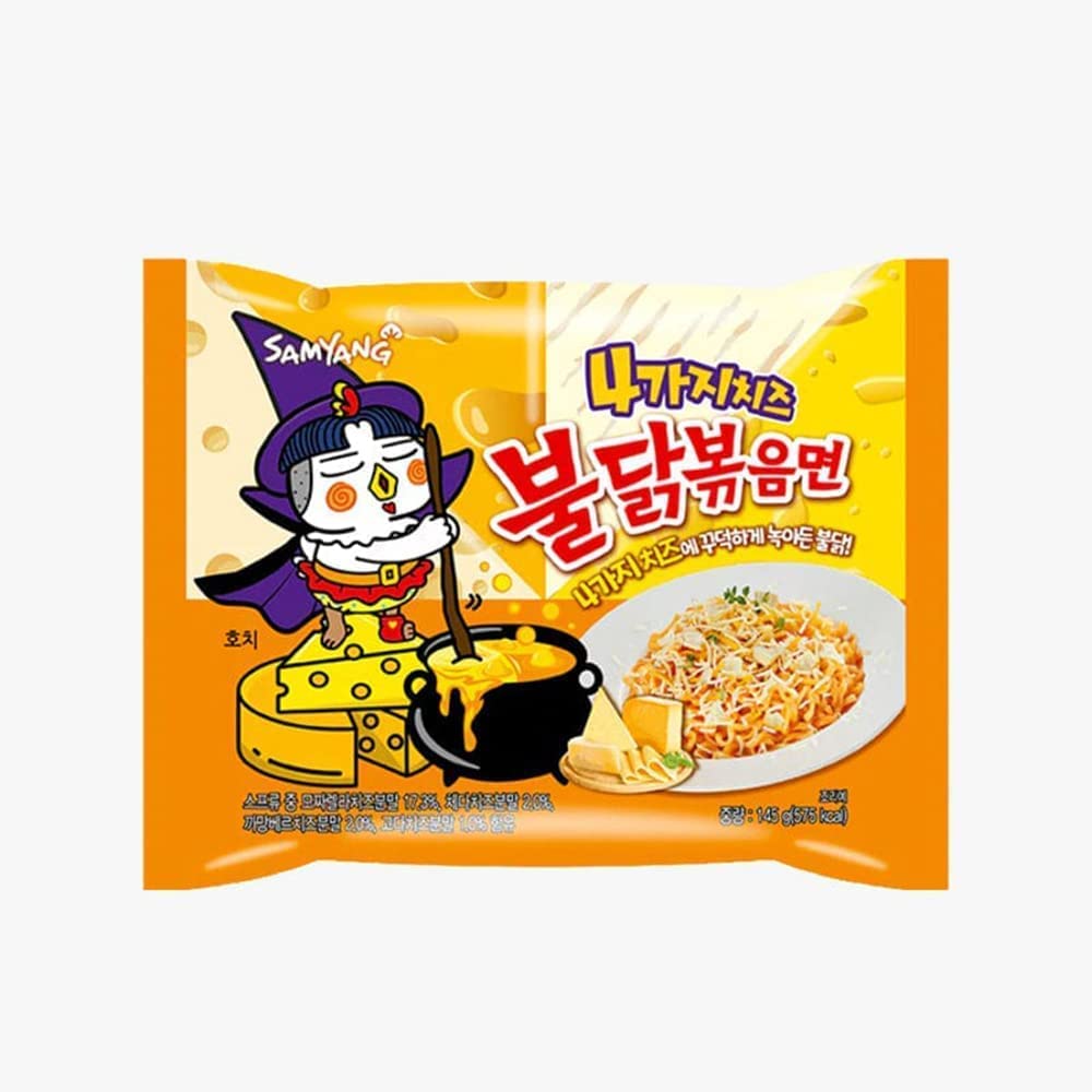 Buldak quatro cheese