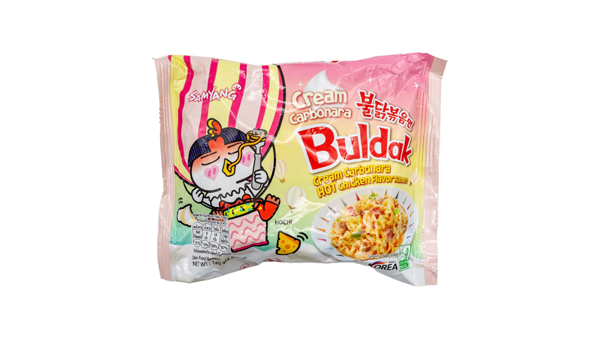 Buldak cream carbonara